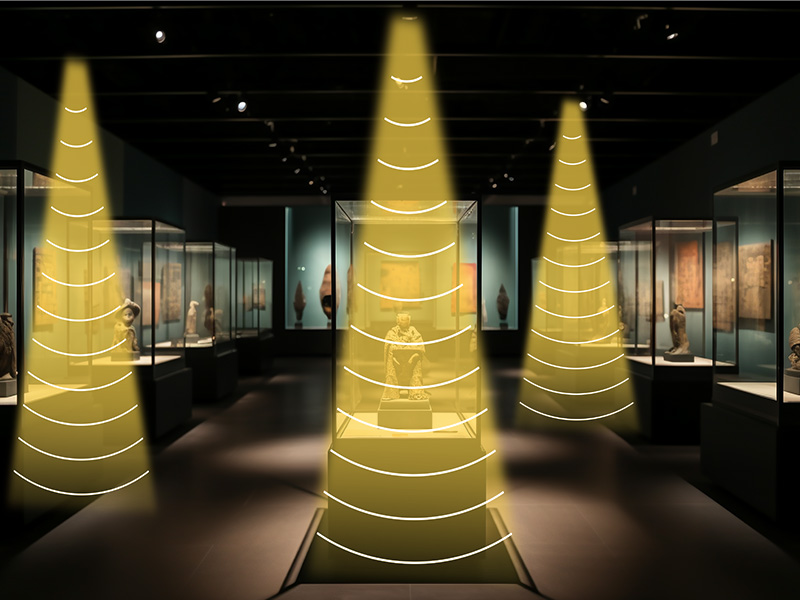 展覽館安裝使用定向廣播系統