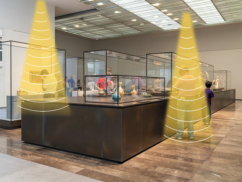 展廳博物館定向音箱