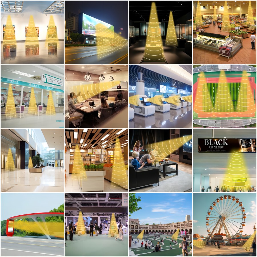 定向揚(yáng)聲器應(yīng)用場(chǎng)景匯總