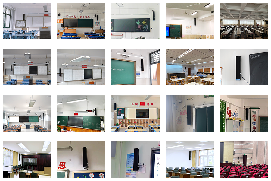 教室均衡擴(kuò)聲設(shè)備 案例拼圖