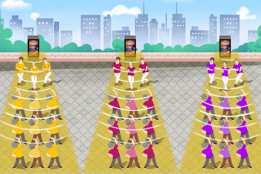 廣場(chǎng)舞定向音響可實(shí)現(xiàn)聲音分區(qū)效果