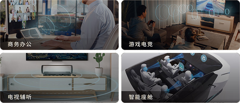 清聽聲學定向音響聚音屏技術(shù)可廣泛應用與多場景