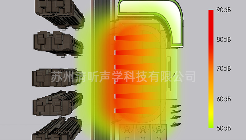 清聽聲學操場定向發聲設備