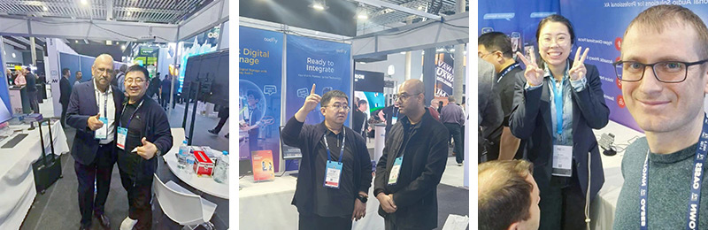 ISE2026展會現場,清聽聲學精彩瞬間!