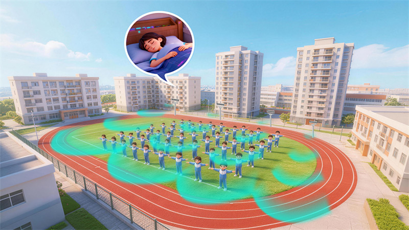 清聽聲學安靜操場系統，不擾民