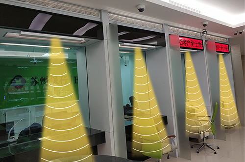 銀行超聲波定向聲音,創(chuàng)造獨(dú)立音區(qū)